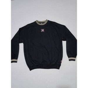 (#C) London England Long Sleeve Pullover Sweater Size Men's Medium Black